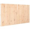 VidaXL Tête de lit murale 204x3x110 cm Bois massif de pin 824928