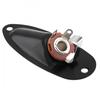 Electric Guitar Pickup Boat Style Output Jack Plate Socket Accessories for FD Strat Electric Guitar