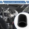 X AUTOHAUX Silicone Cap Silicone Plug Plumbing Processing Mecla Cap Plumbing End Cap Black