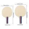 Wooden Pingpong Paddles for Table Tennis Training Size Solid Wood Signature Light weight Comfortable for Small Hand