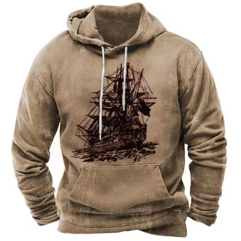 Puerto Rico Men's Hoodie 3d Pattern Print Hooded Top Sweatshirt Autumn Pullover Casual Hoodie For Men Oversized Clothing