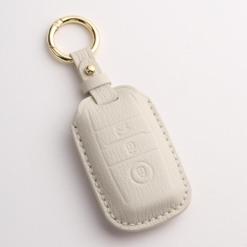 Suitable For Kia K3 Car Key Cover K4 Smart Run Kx3 Shell Cross Sorento K5 Leather Buckle