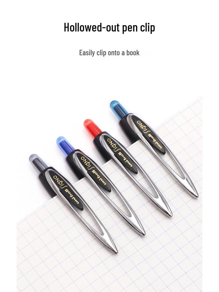 Mitsubishi UMN-207 Quick-Dry Water-Resistant Gel Pen 0.5mm for Exams