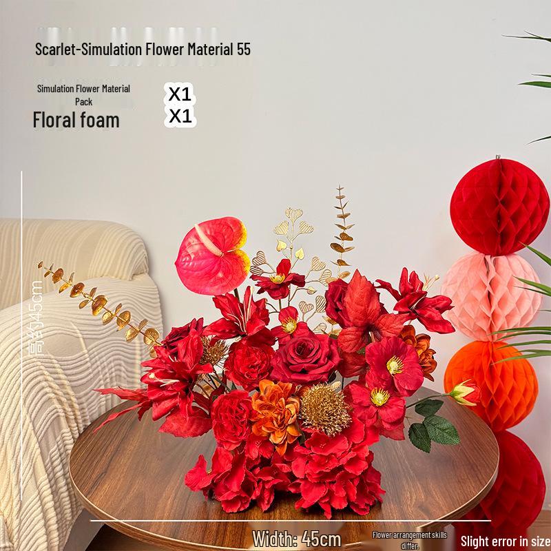 Monet Garden Style Floral Art for Romantic Wedding Decor