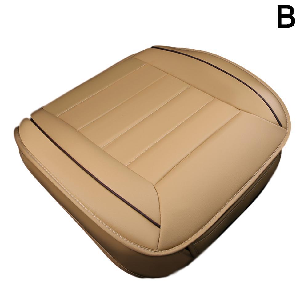 Four Season Universal Car Seat Cover PU Leather Seat Cushion Pad Mat Wear-resistant Waterproof Auto Chair Protector for Car SUV