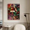 Retro Style Jazz Music Poster Jazz Club Prints Canvas Painting Wall Art Pictures Home Room Vintage Decor Jazz Music Lover Gift