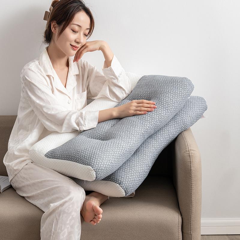 Japanese-style Cervical Vertebra Pillow, Traction Pillow, Neck Protection Pillow To Aid Sleep, A Pair of Special Pillow Cores for Sleeping