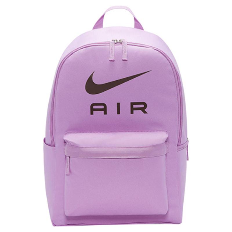 Nike Heritage Polyester Backpack Regular Unisex Pink Casual DR6269-532