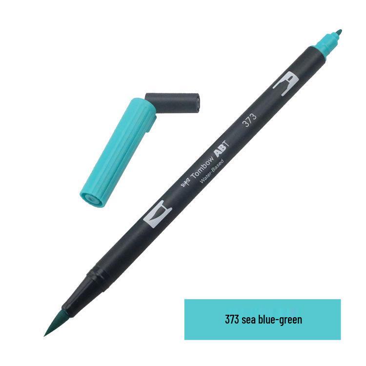 Tombow ABT Warm Color Double-Ended Watercolor Brush Pen for Students