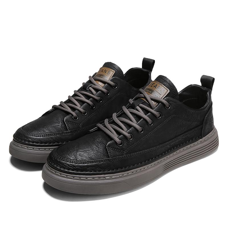 Retro British style small leather shoes summer low cut board shoes men's shoes Korean style trendy sports casual trendy shoes