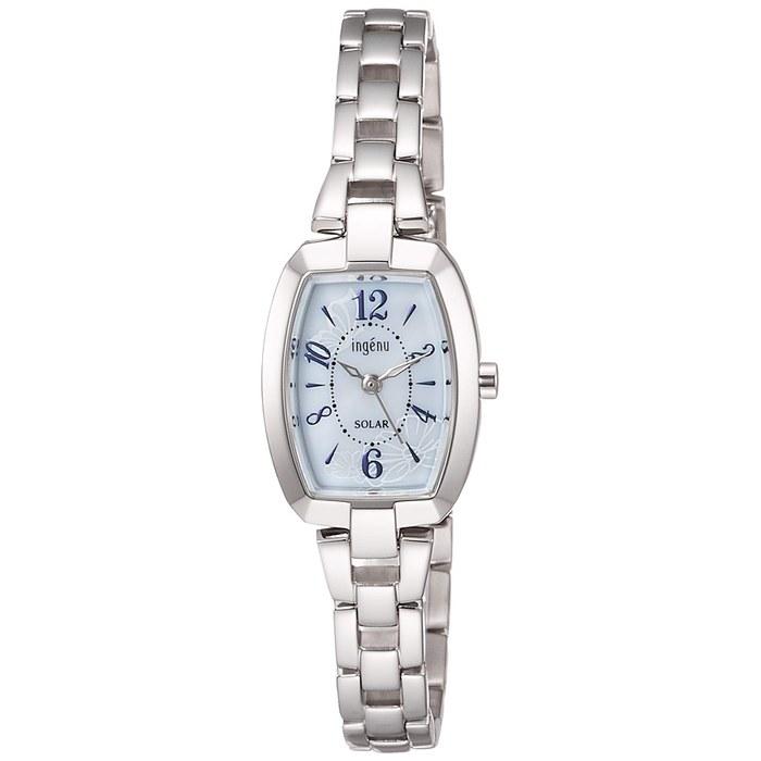 SEIKO Alba ingenu AHJD424 Women s Watch, White Dial, Silver Metal Band