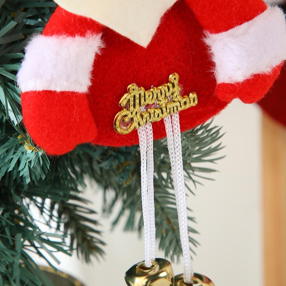 4Pcs Elk Backpack Pendant Snowman Xmas Tree Ornaments Creative Christmas Ornaments  Party