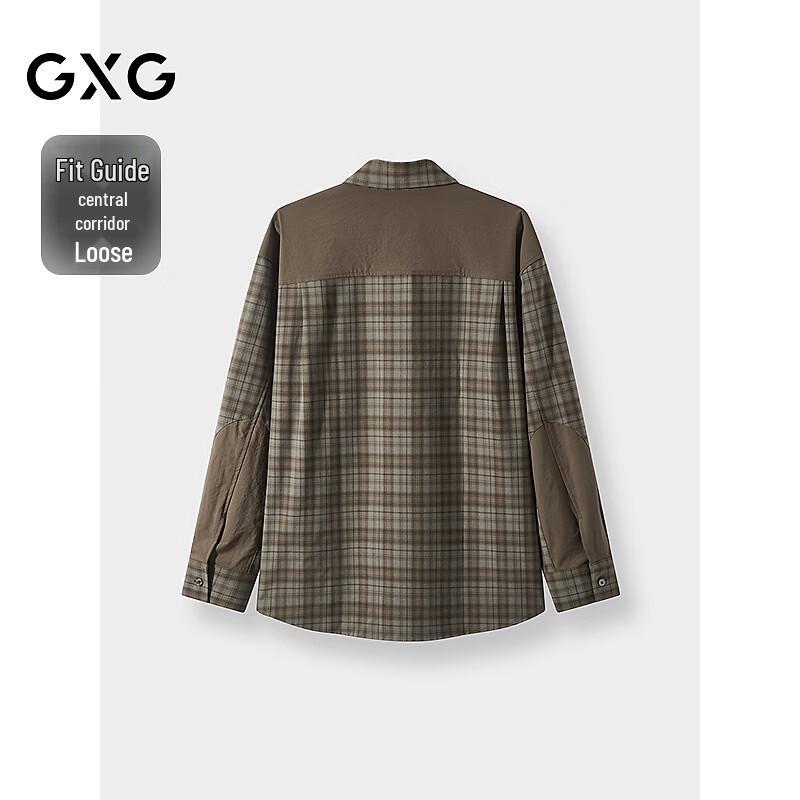 GXG Men's Premium Relaxed Plaid Long-Sleeve Shirt