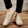 The new Korean-style loafers with beef tendon soles are trendy and breathable for men They are also casual driving shoes