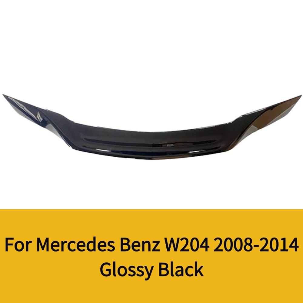 For Mercedes Benz C Class W204 2008-2014 C200 C250 C300 4 Door Sedan Glossy  Black Rear Trunk Lid Car Wing Spoiler Wing kit Glossy Black