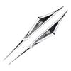 Per Cadillac Seville XT4 CT4 CT5 ATS SLR STS EXT CTS Escalade 2 Pezzi Emblemi Metallici Laterali per Auto Parafango Portiera Adesivi Decorazione