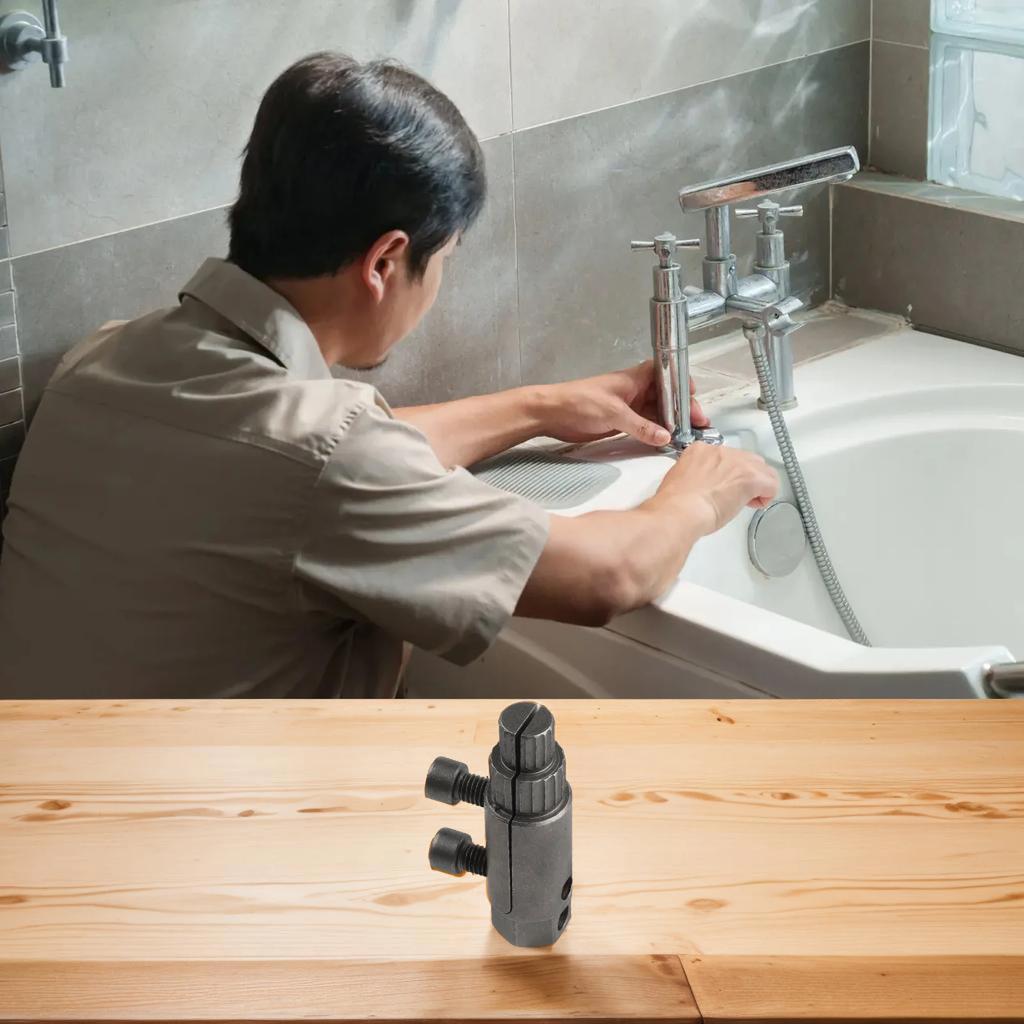 Metal Wire Removal Tool Faucet Pipe Screw Extractor 25MM Broken Wire Extractor Time-saving Plumbing Tool User-friendly Design
