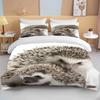 Zvíře Roztomilý Ježek Ložní Sada Queen Roztomilé Oblečení Přikrývka/Povlaky na Peřinu A Povlak na Polštář Pro Dospělé Děti Povlak na Přikrývku