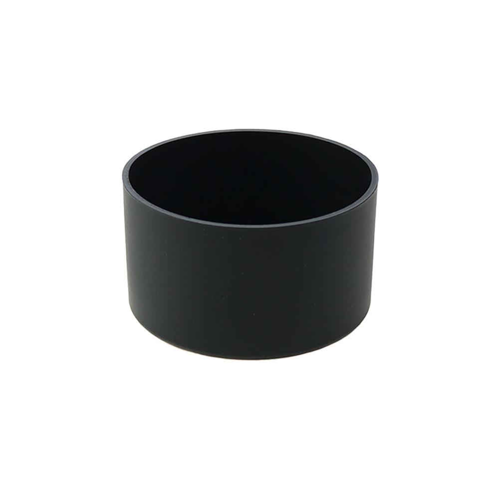 17 Colors 8.0CM Silicone Cup Bottom Protective Cover Cup Holder 80MM Cup Base Protective Case Anti Slip Cup Bottom Cover чёрный