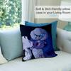 Game Undertale Pillow Case Short Plush Sofa Decorative Gift Home Double-sided Printing Cushion