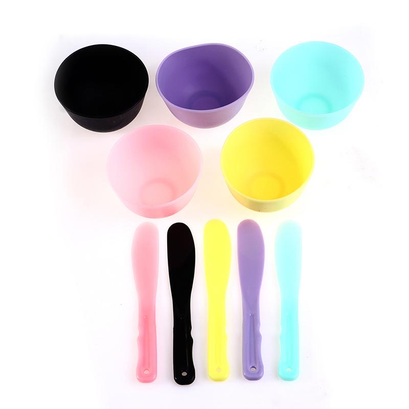 Non-toxic Silicone Mask Mud Essential Oil Bowl Face Skin Care Tools Convenient Clean Durable Makeup Portable