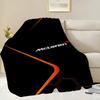 Cool Logo M-M-McLarenS-ES Blanket Flannel warm comfort soft plush blanket For Picnic Beds Sofas Homes And Bedrooms