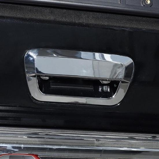 Car Rear Trunk Door Handle Cover Trim For Dodge Durango 14-24 Accessories Chrome