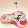 Hide And Seek Cat Toy Interactive Automatic Play Toy with Butterfly Wand And Moving Concealed Feather Kitten Exercise Hunting Game