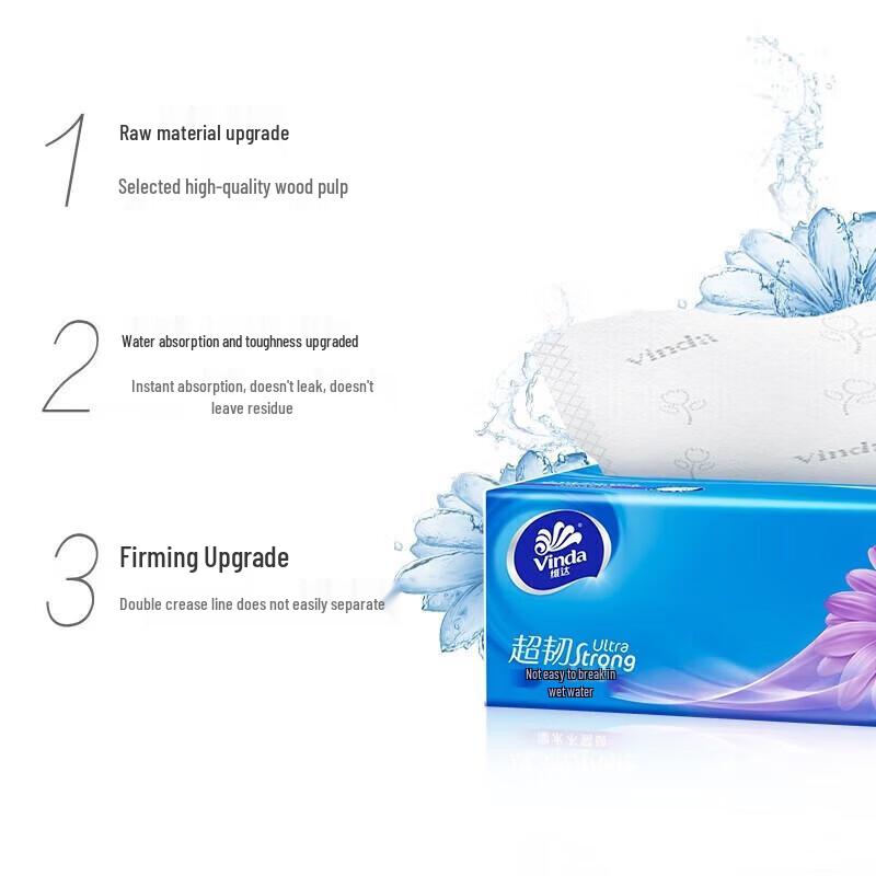 Vinda Ultra Strong Facial Tissues