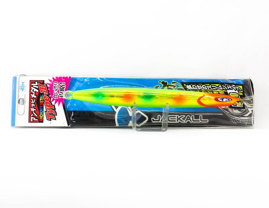 Jackall Metal Jig Anchovy Type 3 Flutter 250 grams Dragon Chart (0231)