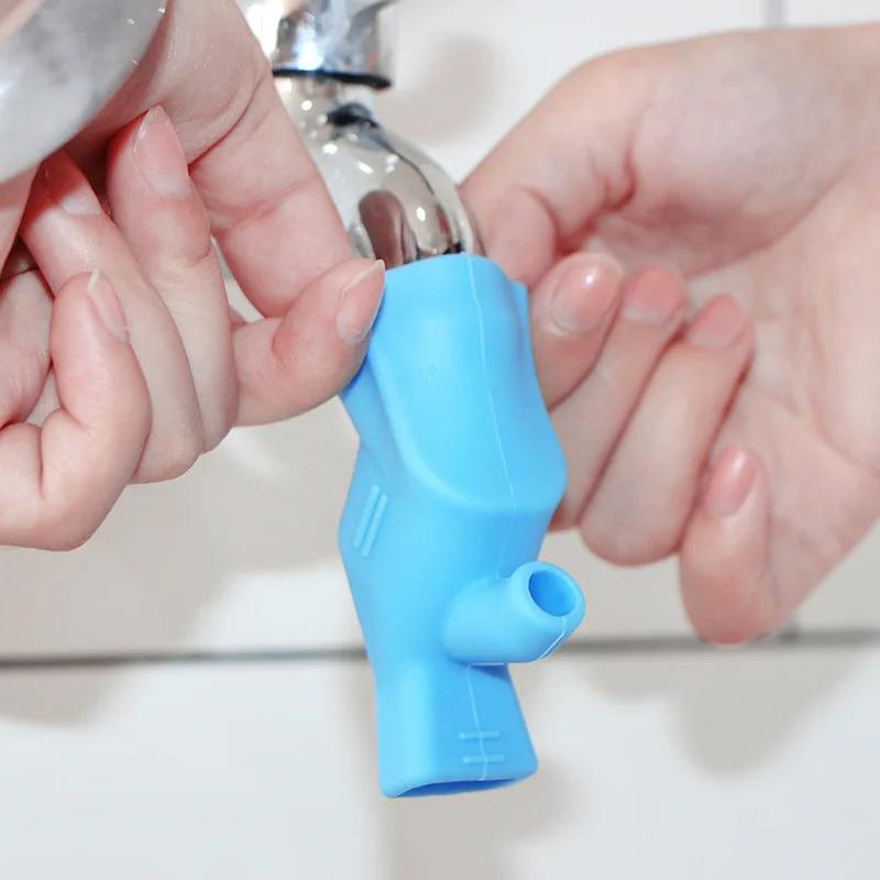 Extensor de grifo de agua giratorio para ahorro de agua, dispositivo de lavado para niños, fregadero de alta elasticidad, accesorios de cocina y baño, extensor de grifo