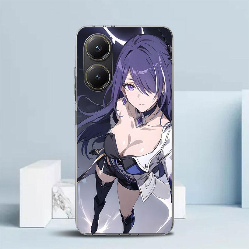 Honkai Star Rail Acheron Soft Cover for Xiaomi Poco F7 Ultra X7 X6 X5 Pro M7 Phone Case Redmi 15 15C 13 13C 12 12C 10 10C Print