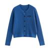 Chuyu Women's College Style Cable Knit Cardigan