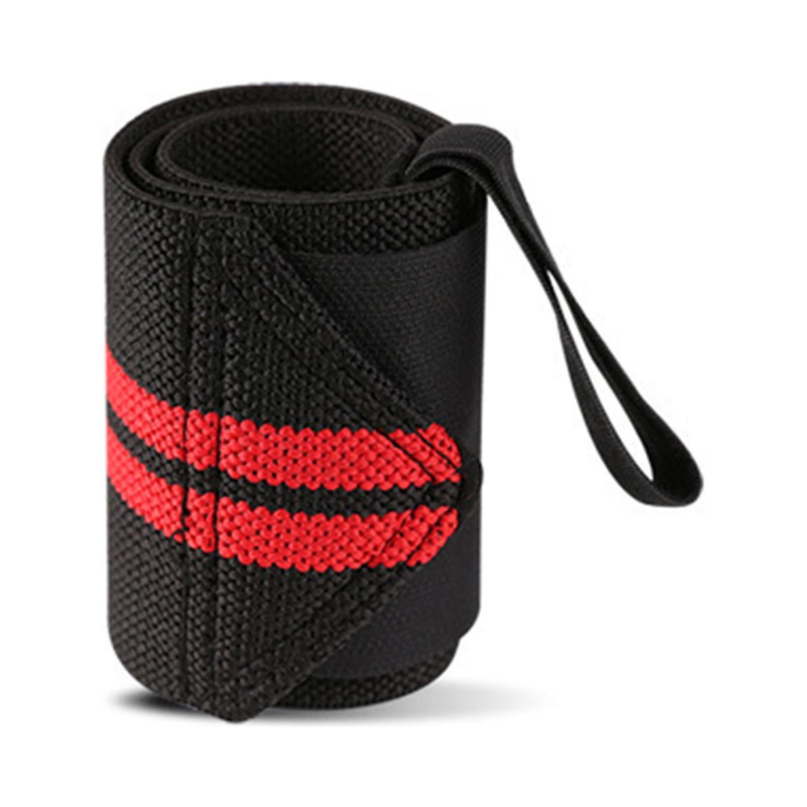 

1PC Exercise Pressure Strap Elastic Wrist Wrist Pressure Weight Lifting Sports Wrist Bandage Wrap Wrist Guard against Sprain Men красный