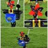 High Quality Colorful Long/Short Pole Scooter Decorative Cartoon Pinwheel Children Bicycle Windmill Bike Windmills