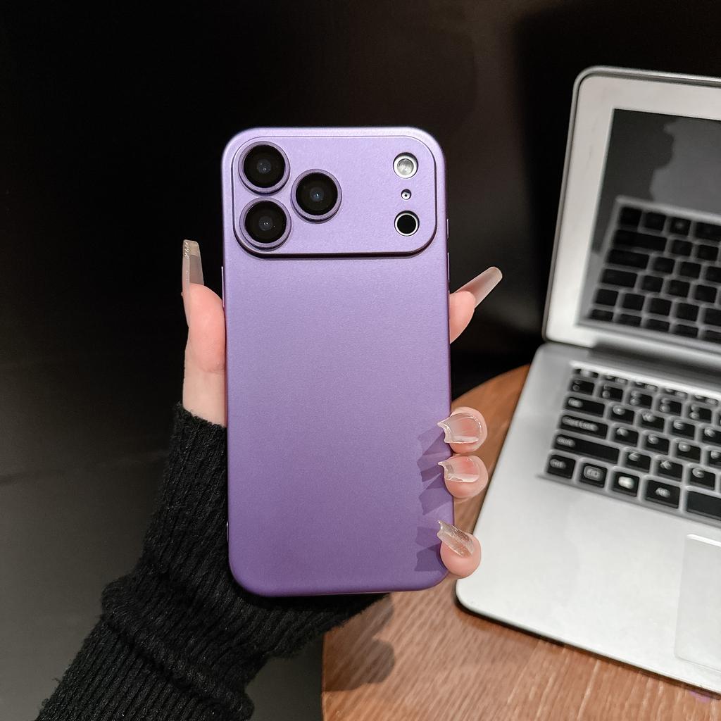 Matte Alles-inclusief Lensbeschermhoes Voor iPhone 17 Air 16 15 14 13 12 11 Pro Max Plus Mat Glas Camera Schokbestendige Hoes