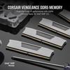 CORSAIR Desktop PC Memory VENGEANCE DDR5 Series Intel XMP Memory Kit 48GB White x CMK48GX5M2B6000C30W DDR5-6000MHz [24GB 2]