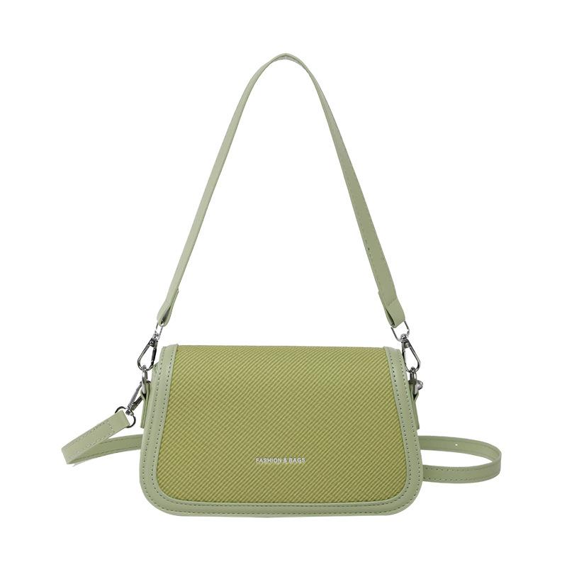 2025 new Korean version fashion temperament simple shoulder small square bag women's leisure commuting versatile high sense messenger bag