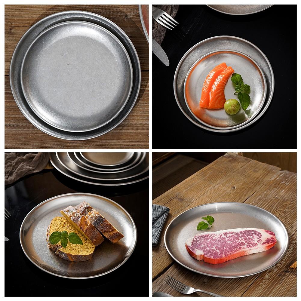 Dwuścienna płyta grillowa uniwersalna okrągła 14/17/20/23/26/30cm