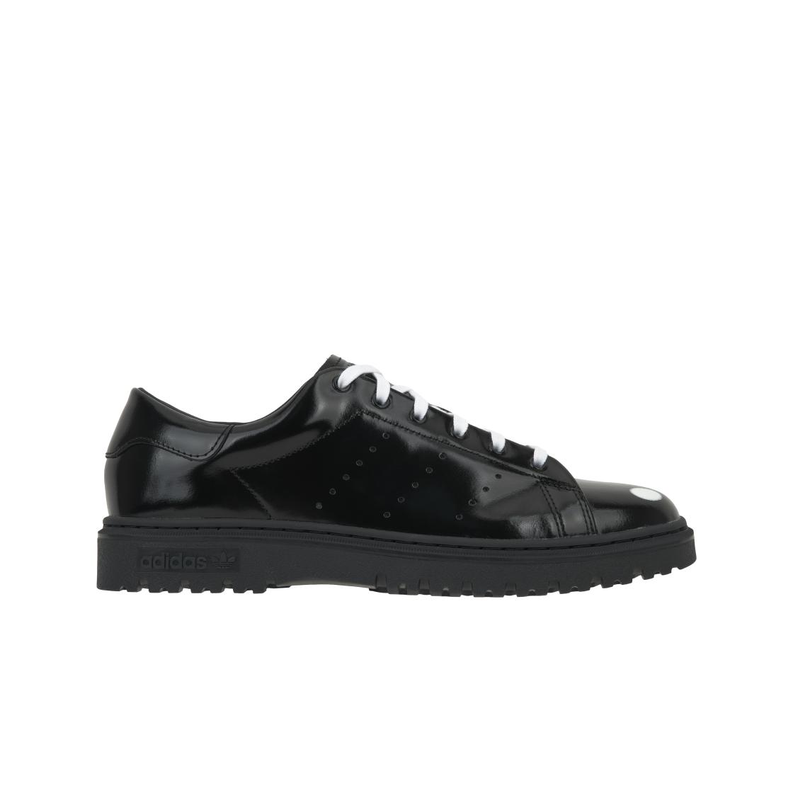 SpongeBob SquarePants x adidas Stan Smith Freizeit Черные лакированные унисекс кроссовки Core-Black Cloud-White JQ6779 38