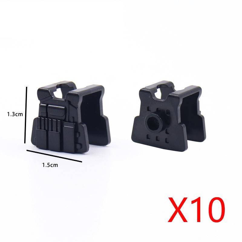 Military Building Blocks Soldier 88mm Flak Gun Cannon Rocket Artillery Military Army War Weapons NSV Backpack Assembly Brick Toy