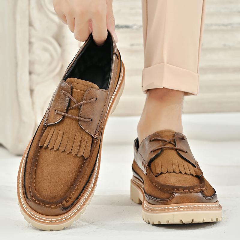 Men's Dress Business Leather Shoes Casual Lace Up Oxford