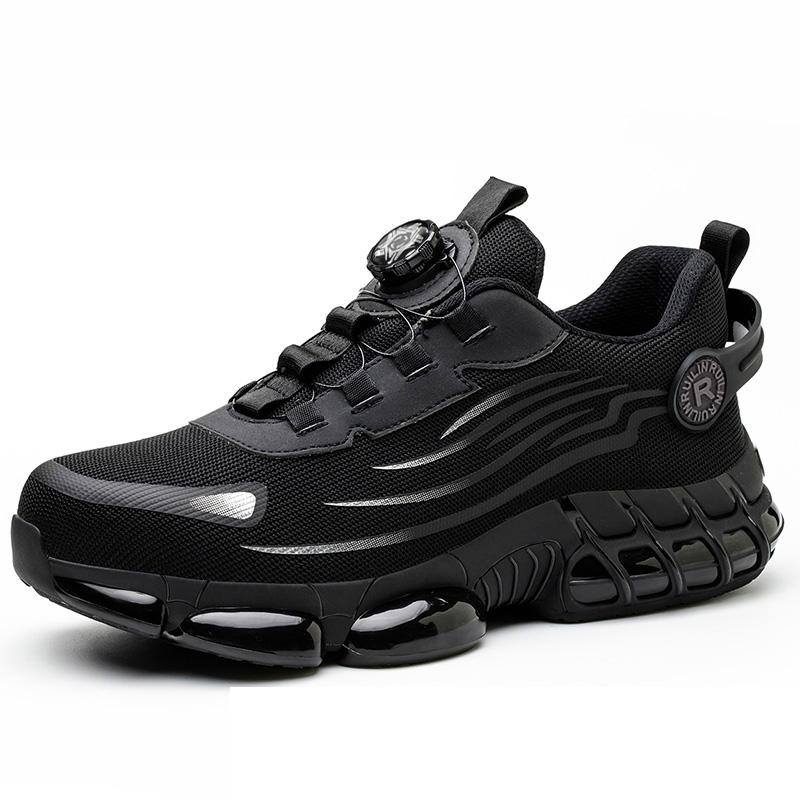 Indestructible Steel Toe Safety Shoes Men Air Cushion Sneaker Anti-Smash Anti-Puncture Work Shoes Non Slip Work Safety Boots