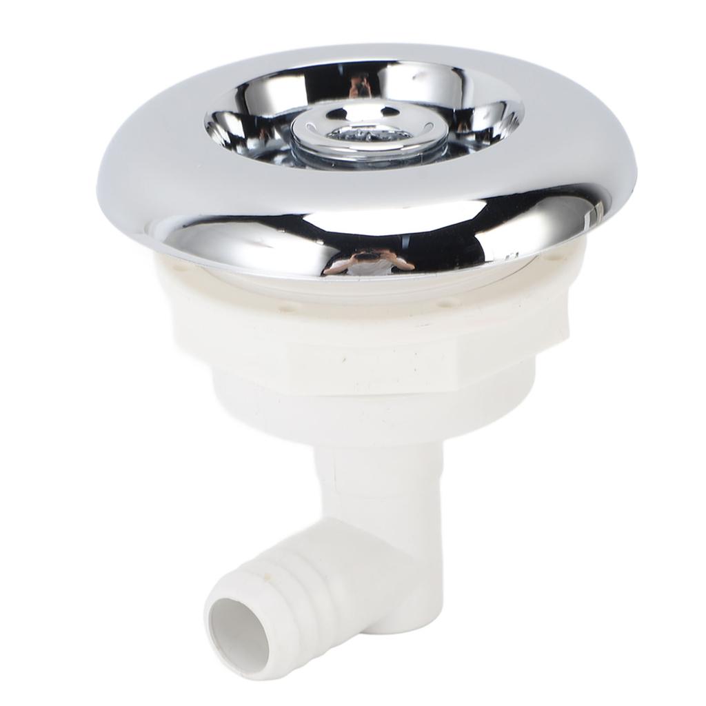 Massage Tub Jet Nozzle Adjustable Slick Appearance Stainless Steel and PVC Water Outlet Pool Jet Nozzle