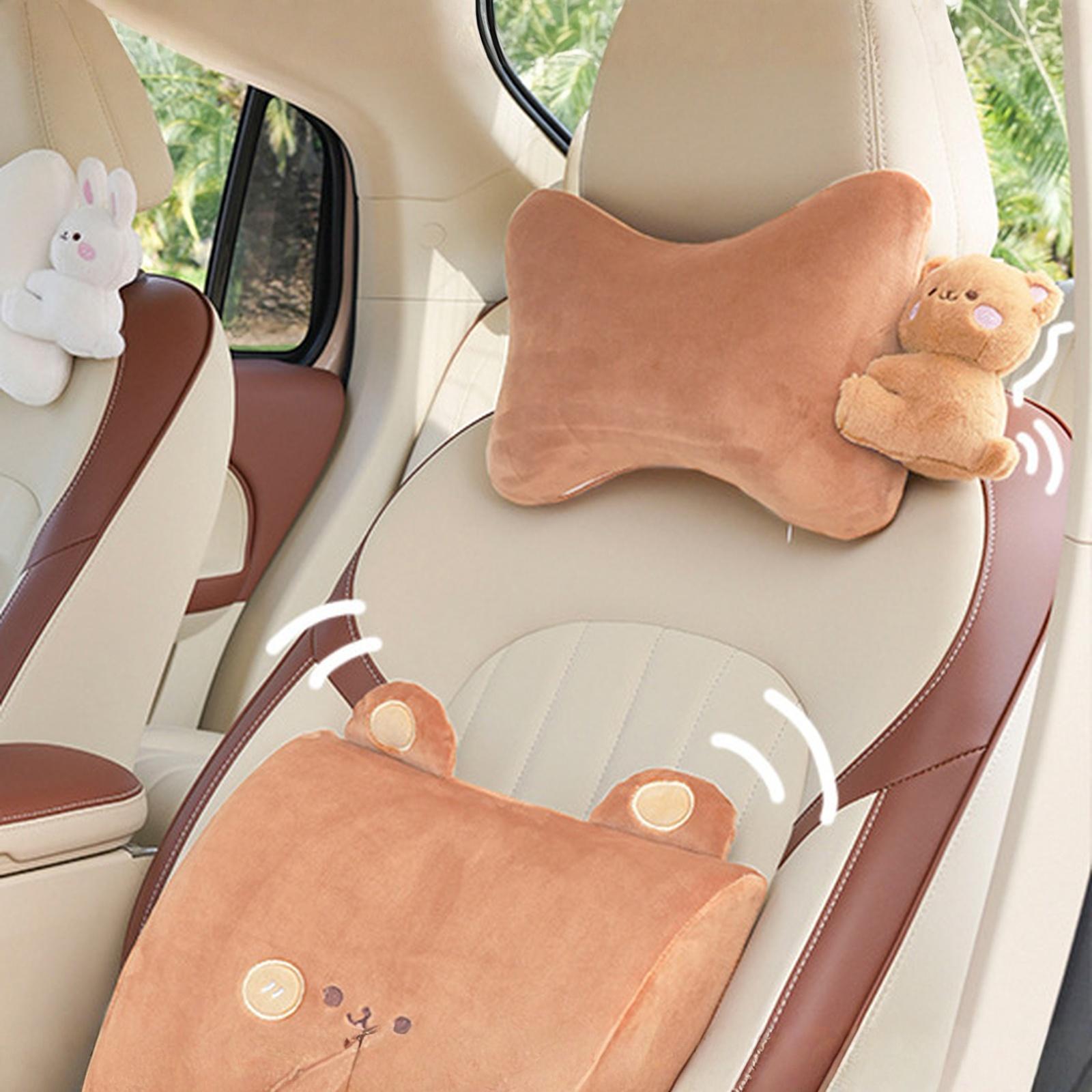 

Driver Seat Cushion Car Seat Cushion With Comfort Memory Foam & Non- Rubber Vehicles Chair Home Car Pad Seat Cover One Size