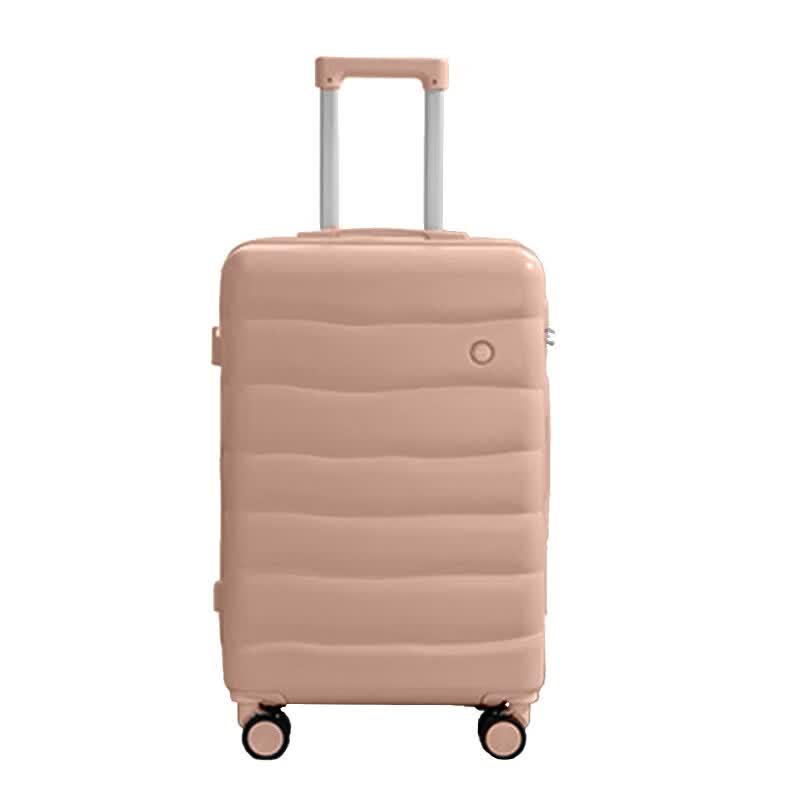 OCEANIA ROO Striped Hardshell Spinner Luggage