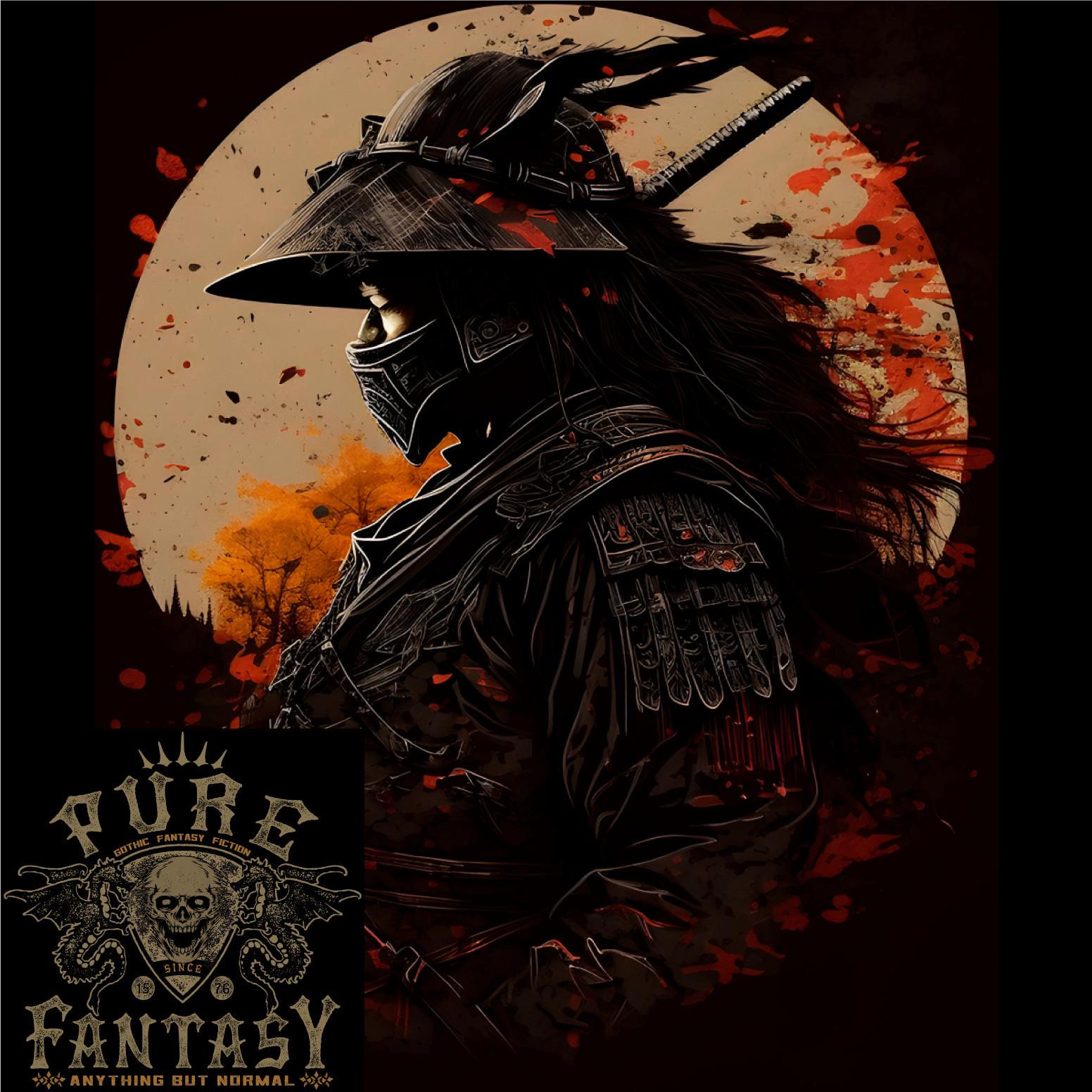 

26 Samurai Storm Japanese Fantasy Warrior Mens Light Cotton T-Shirt Unisex T-Shirt M