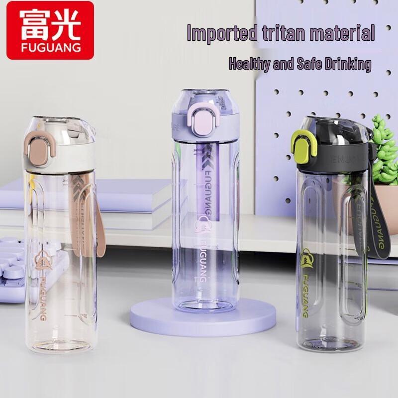Fuguang Lingyue 600ML Flip-Top Sports Water Bottle
