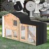 Rabbit Hutch Cover For Double Hutches Waterproof For Bird Cages In Winter