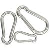 He Si Di Ge 304 Stainless Steel Spring Carabiner Hook